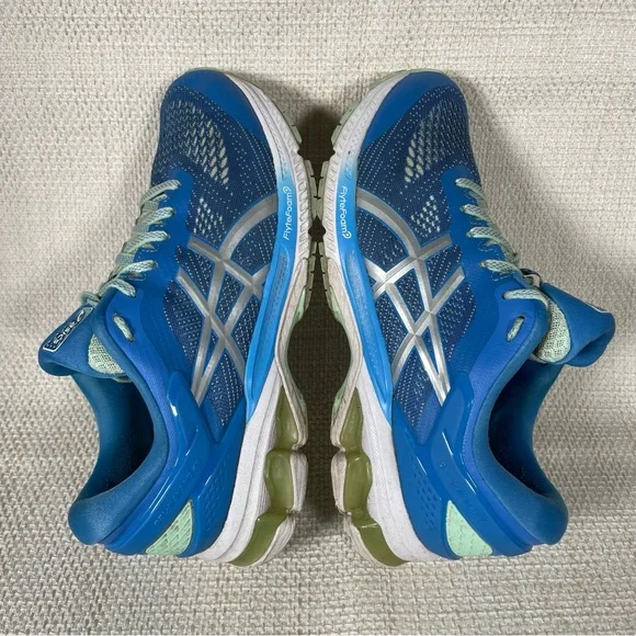 ASICS Gel Kayano 26 Blue Running Shoe Blue Womens 10.5 - Picture 11 of 14